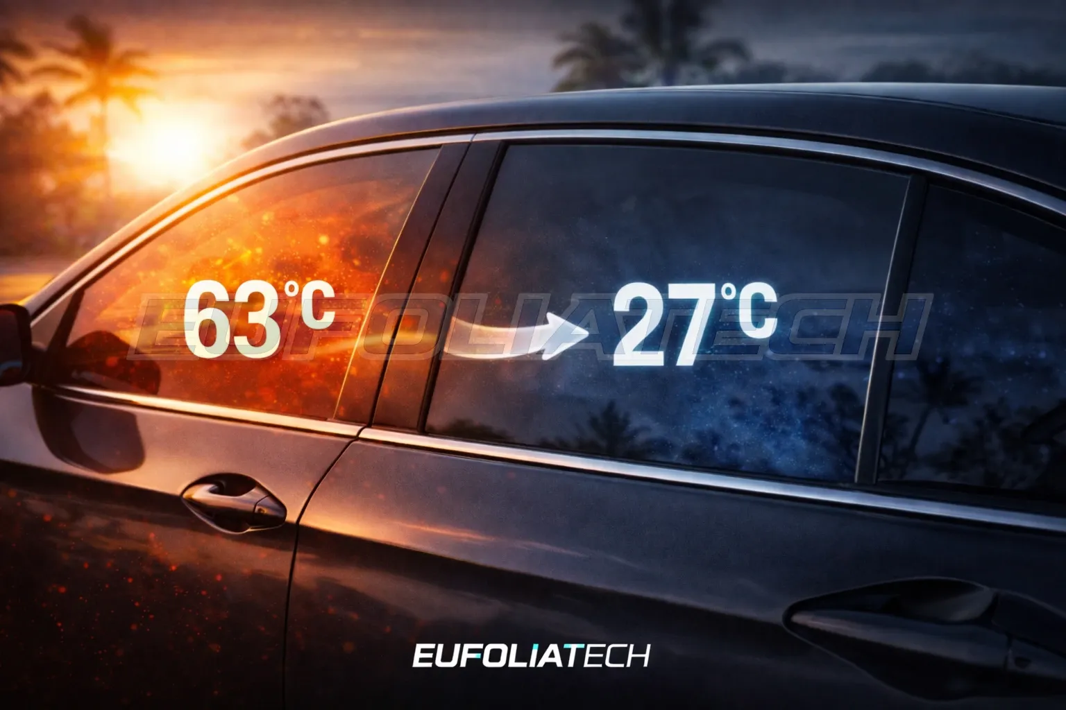 Kerámia autófólia hővédelem